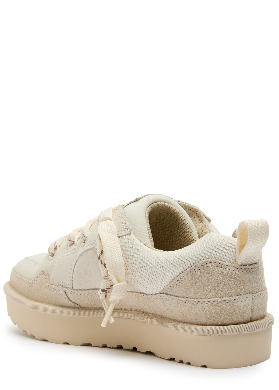 Ugg Lowmel Quilted Suede Sneakers In Brown