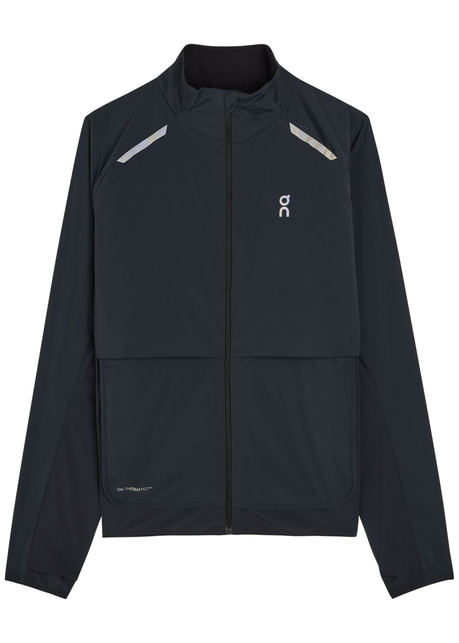 On Weather Quilted Shell Jacket In Blue