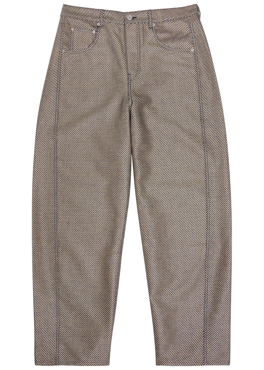 Jacquemus Casual Pants With Belt Loops In Brown