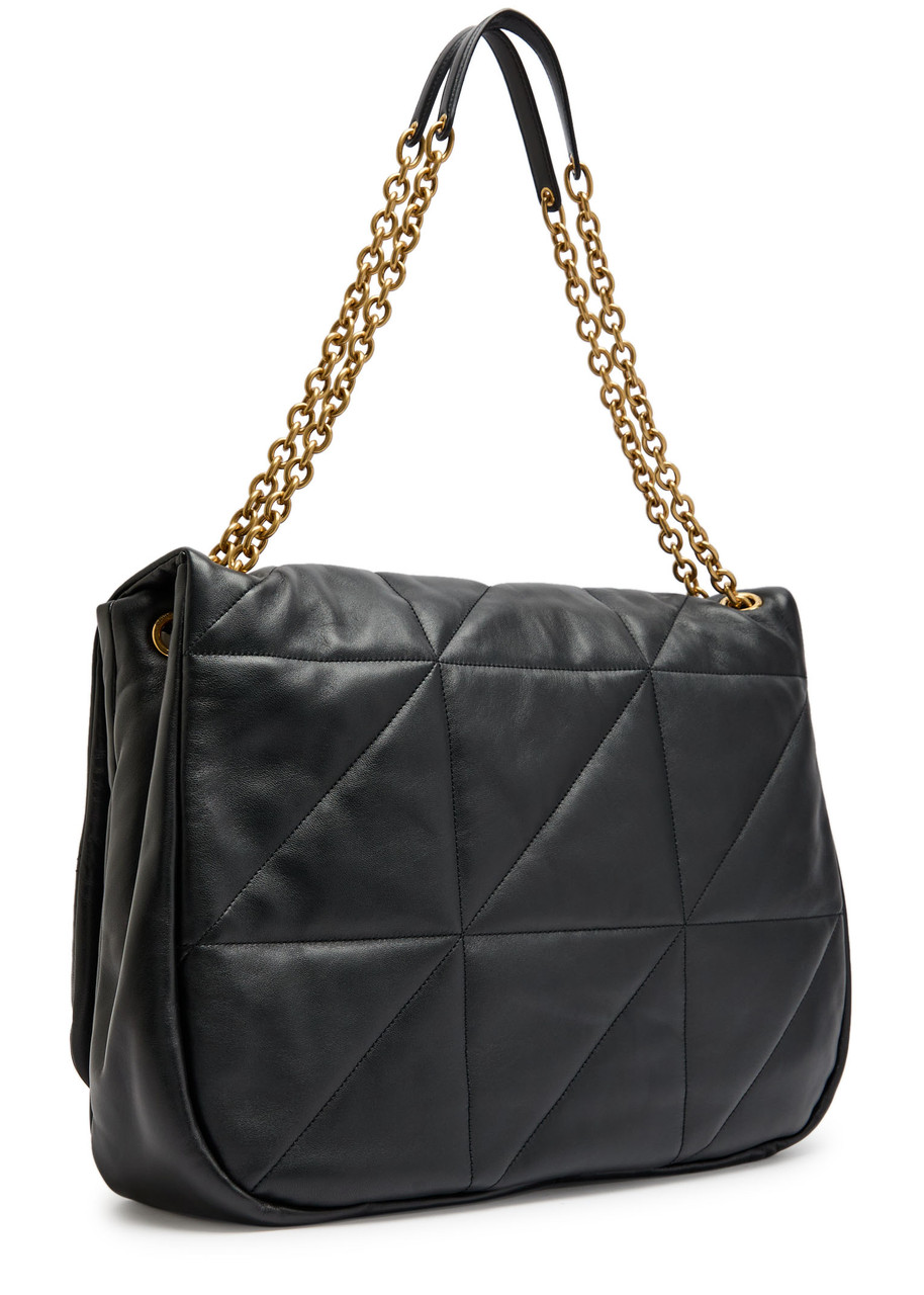 Saint Laurent Jamie 4.3 Xl Quilted Leather Shoulder Bag In Black