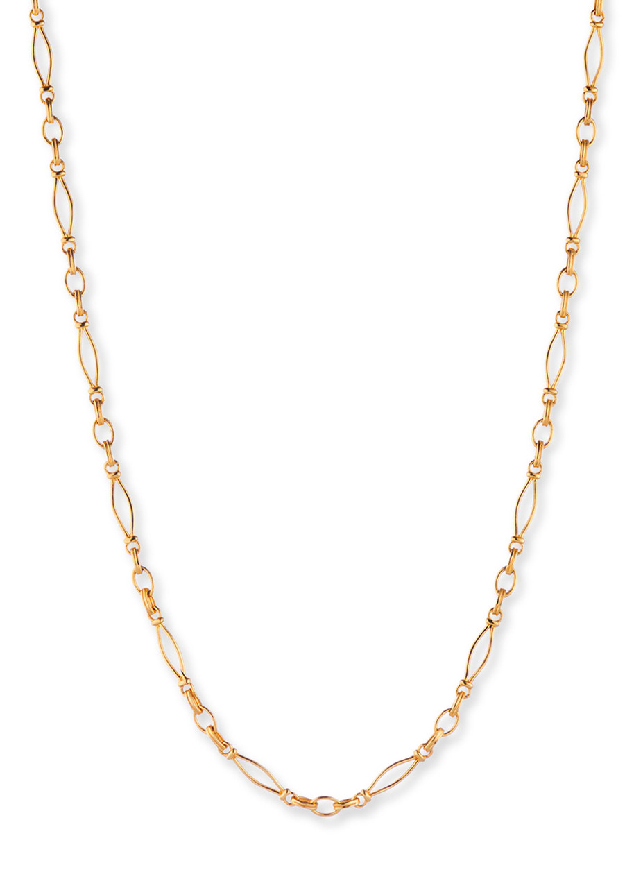 Laura Vann Vintage Link 18kt Gold-plated Necklace - One Size