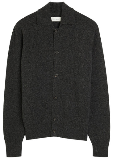 OLIVER SPENCER: Britten textured-knit wool cardigan