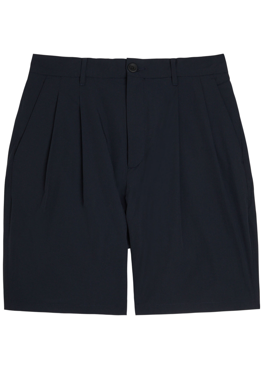 Norse Projects Benn Travel Shell Shorts - Navy - M