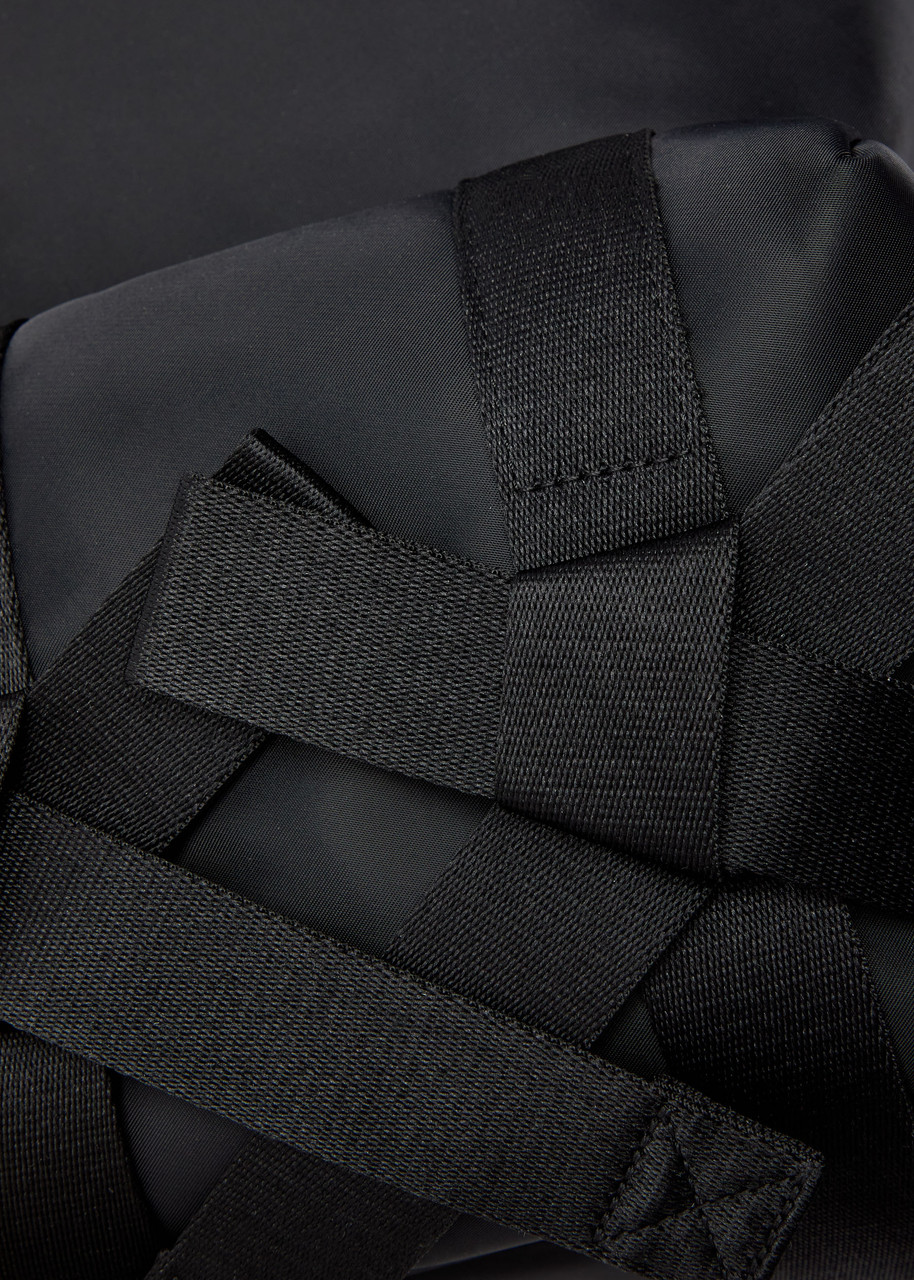  Simone Rocha Bow Nylon Backpack - Black - One Size 