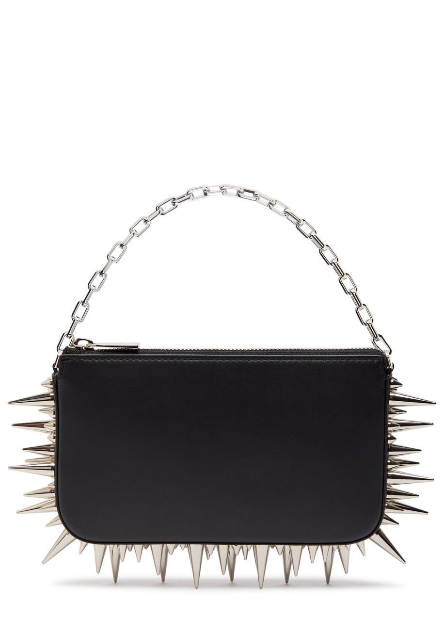Christian Louboutin Loubila Studded Leather Shoulder Bag In Multi