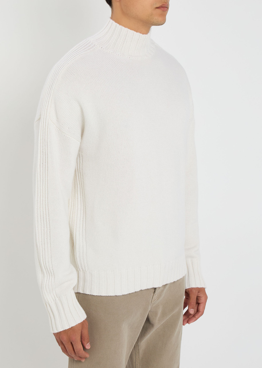  Allude Cashmere Jumper - Ecru - L 