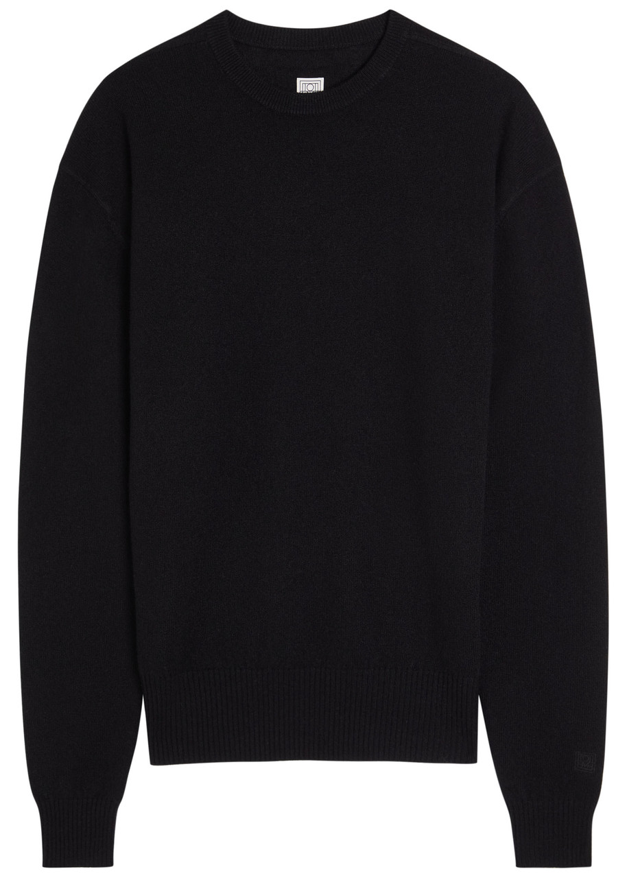 Totême Toteme Cashmere Sweater In Black