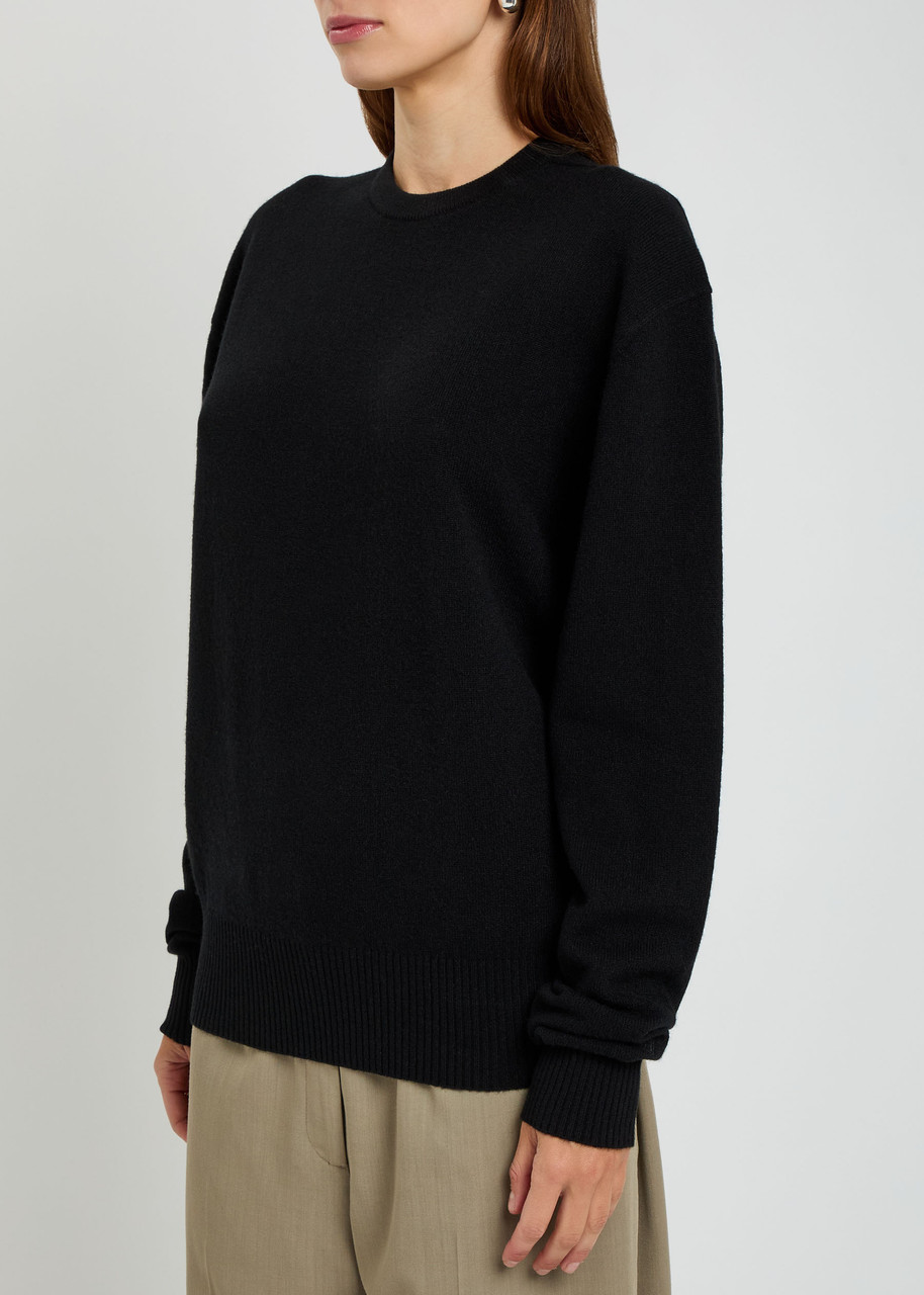 Totême Toteme Cashmere Sweater In Black