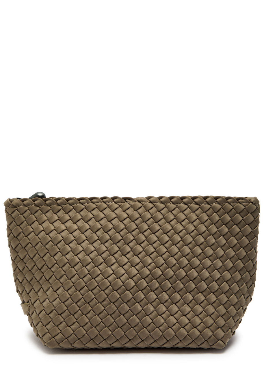 Naghedi Portofino Medium Woven Nylon Wash bag - Beige - One Size