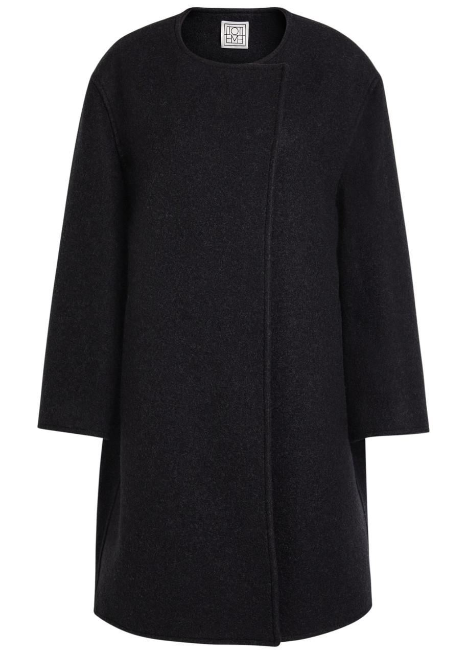 Totême Toteme Wool-blend Coat In Gray