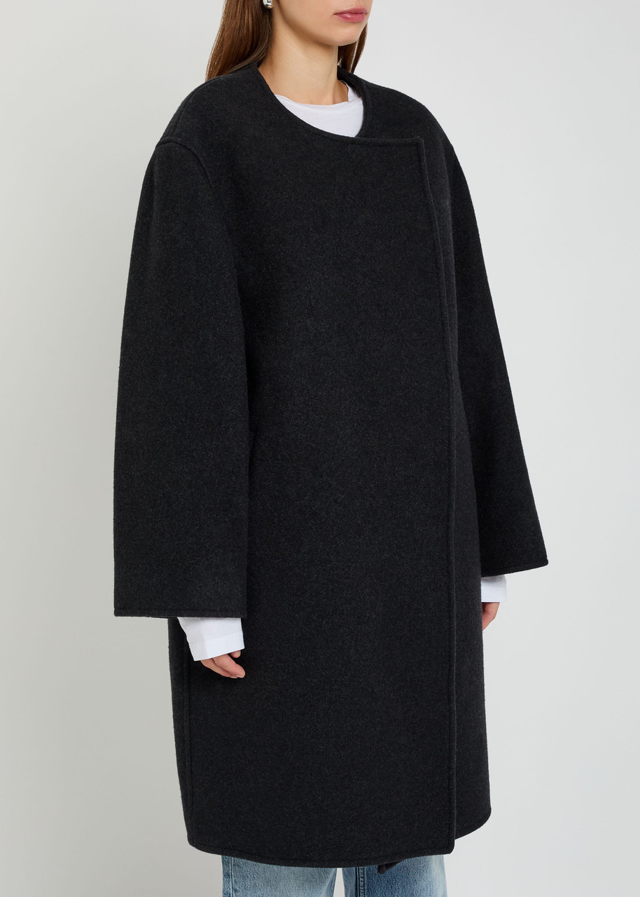 Totême Toteme Wool-blend Coat In Gray