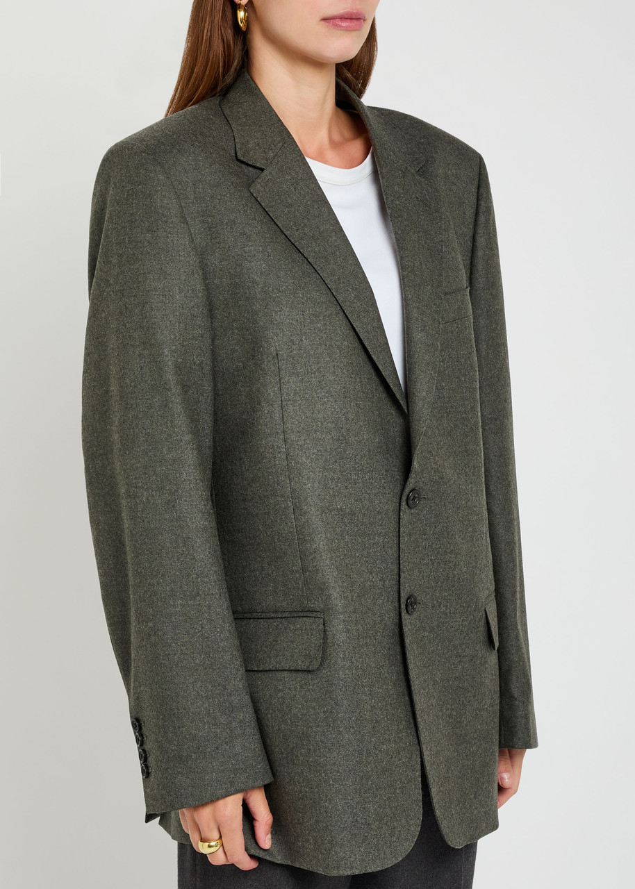 Armarium Noah Wool Blazer In Green