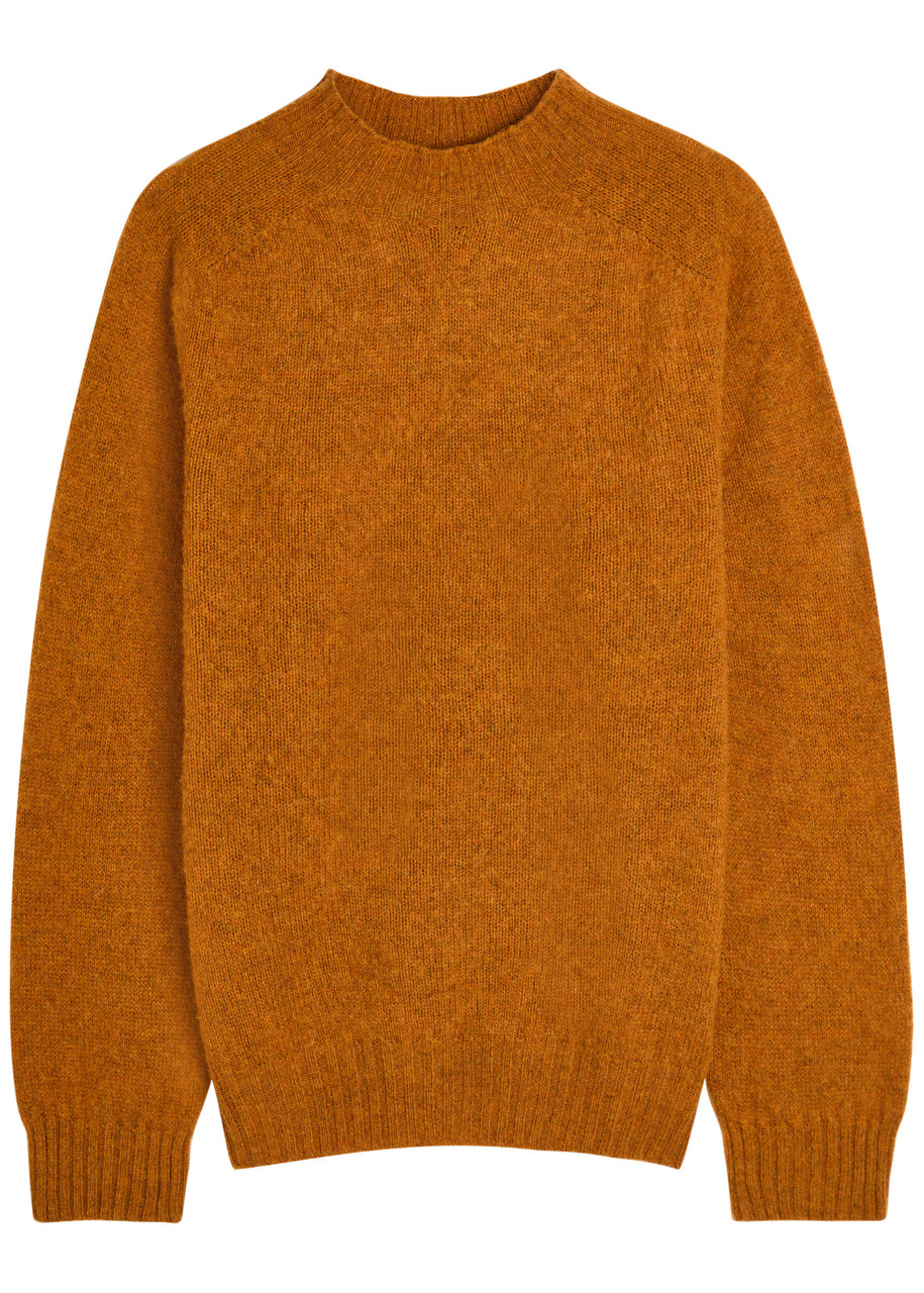 Ymc You Must Create Ymc Montland Wool Jumper In Orange