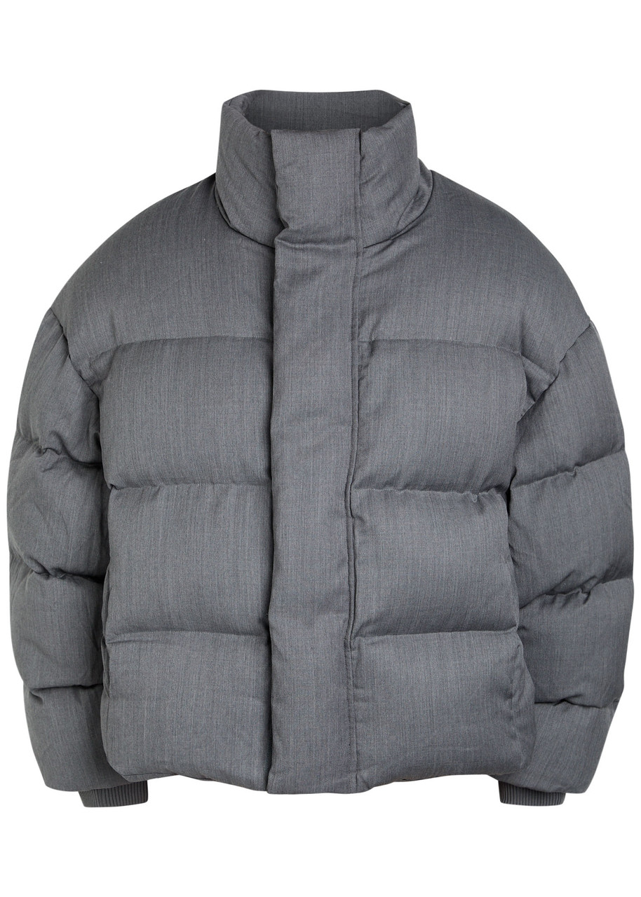Entire Studios Padded Wool Jacket - Grey - S