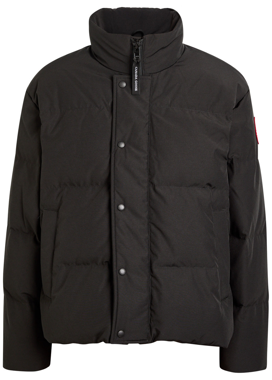Canada Goose Bayview Parka Quilted Arctic-tech Jacket In Black
