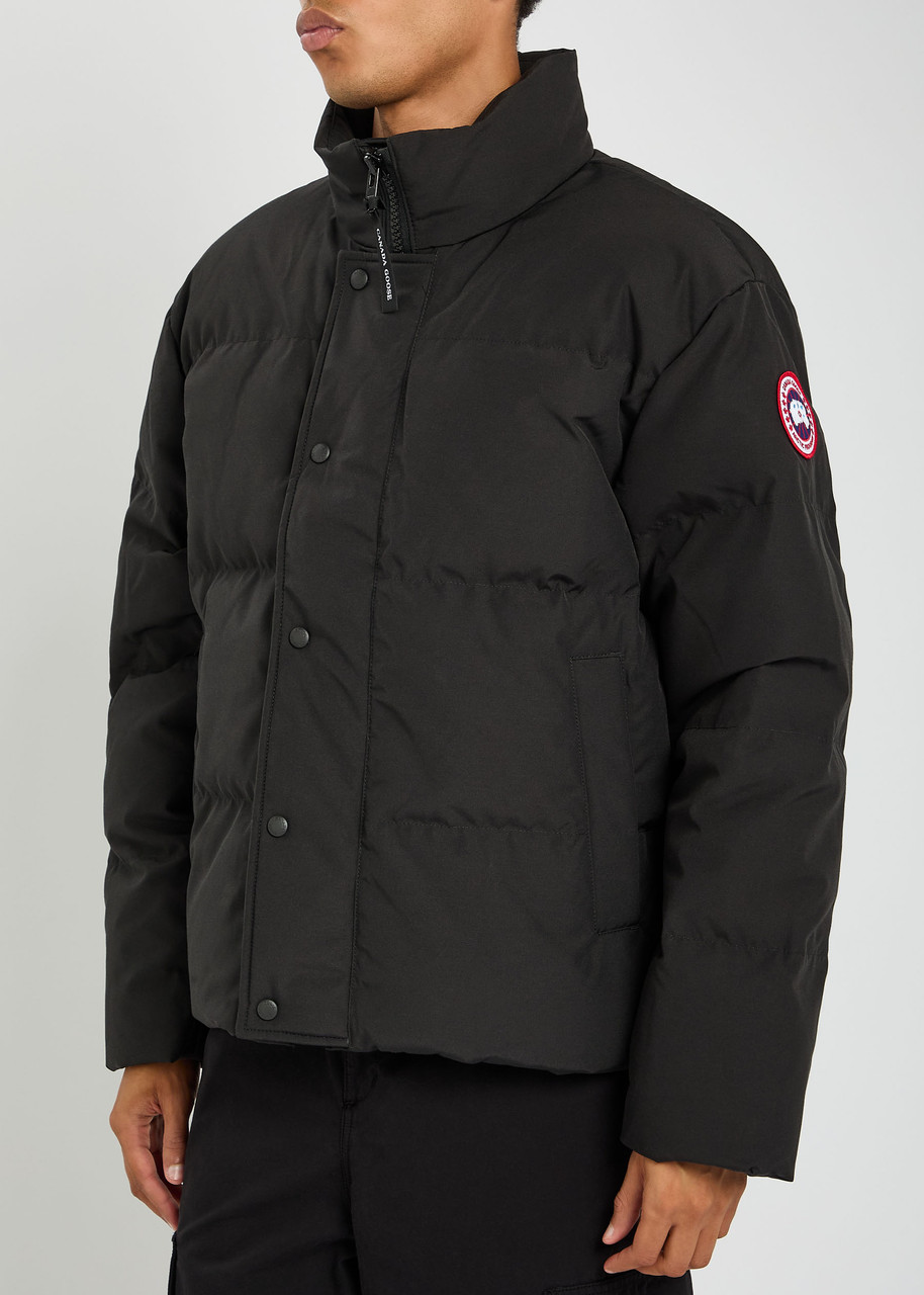 Canada Goose Bayview Parka Quilted Arctic-tech Jacket In Black