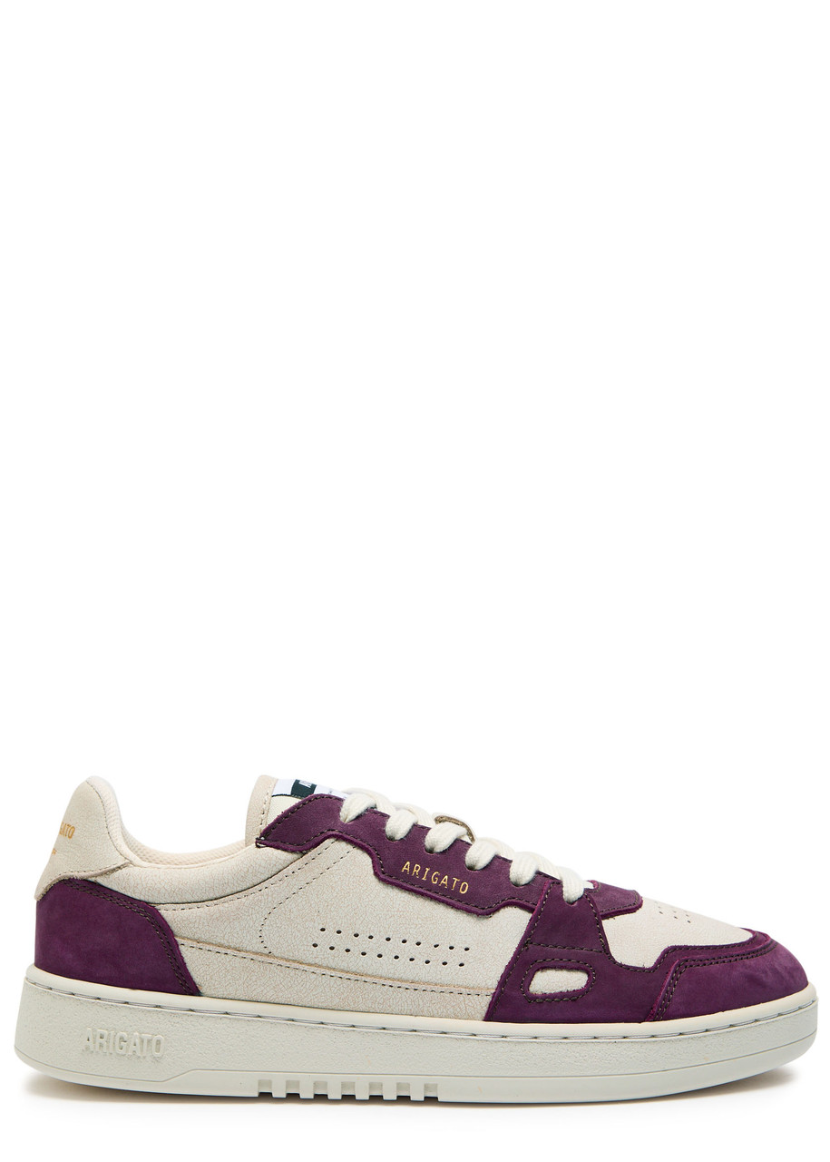 Axel Arigato Dice Lo Panelled Suede Sneakers In White