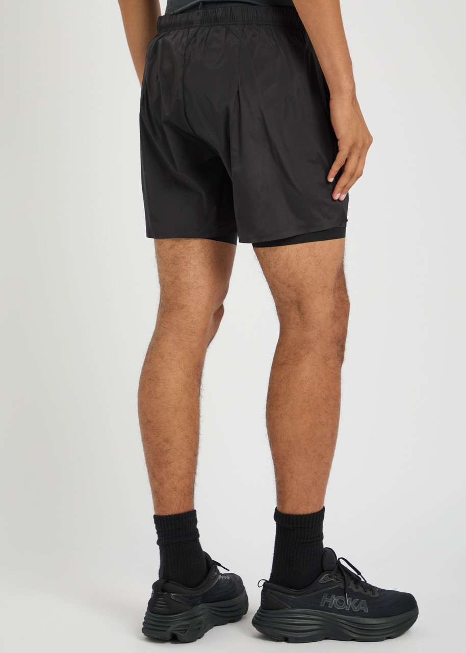  Satisfy Techsilk 5 Black Anti-chafe Designer Shell Shorts M - M 