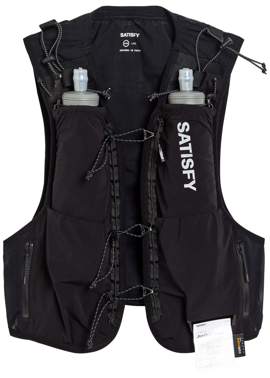Satisfy Justice Cordura® 5L Hydration Running Vest - Black - M/L M/L
