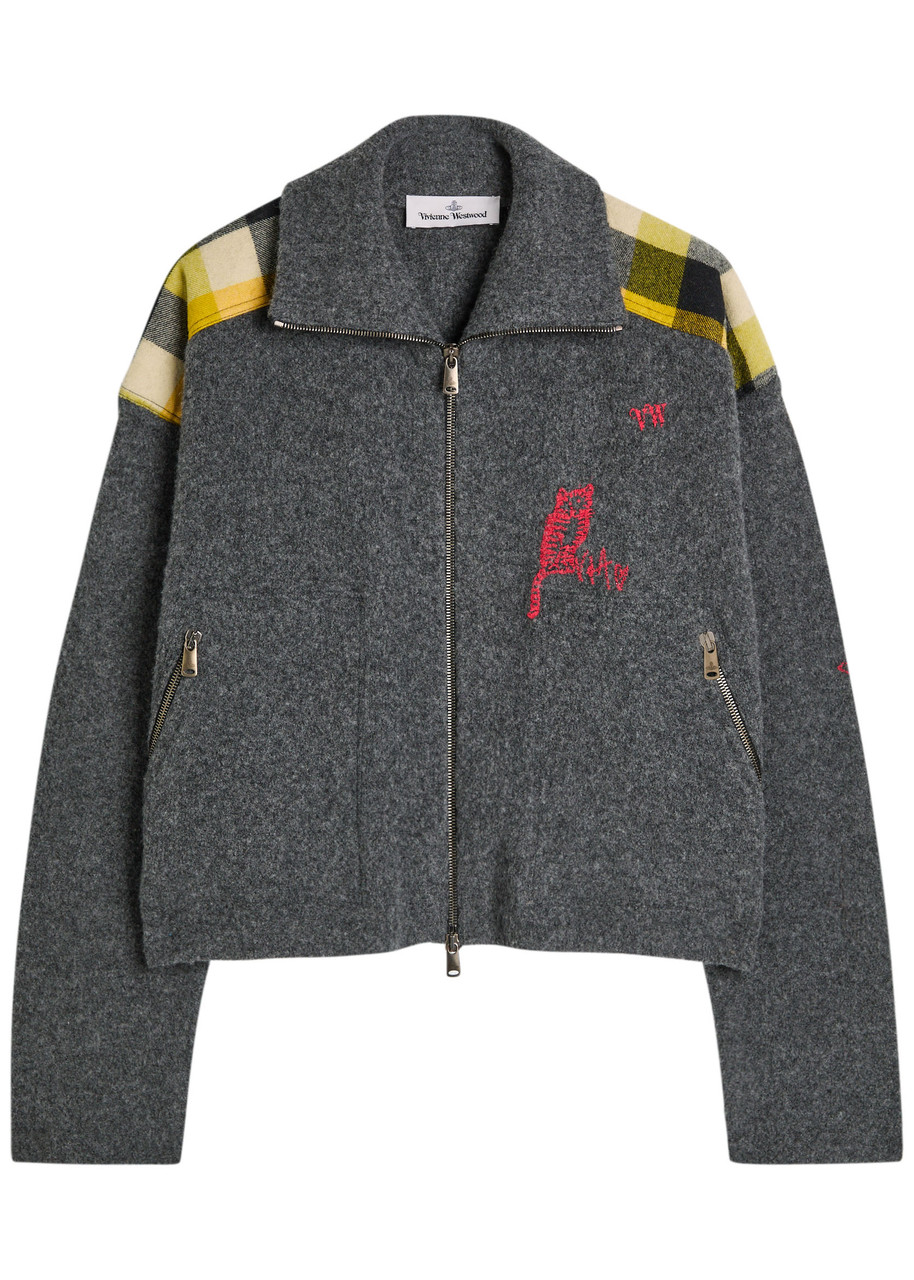Vivienne Westwood Printed Wool-blend Jacket In Animal Print