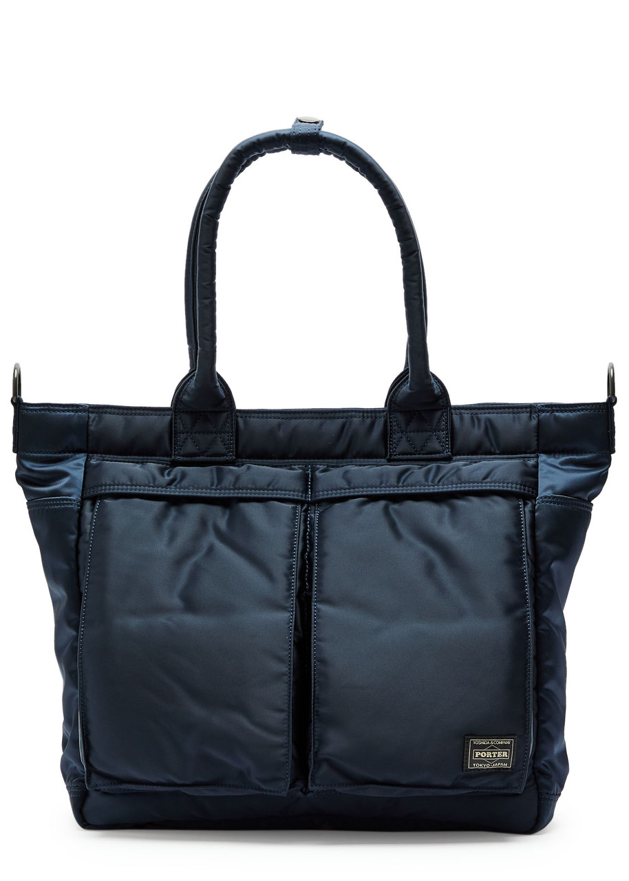 Porter Tanker Nylon Tote Bag In Blue