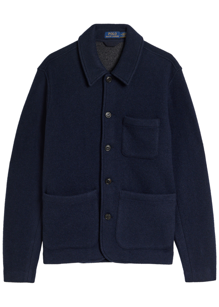 Polo Ralph Lauren Wool-blend Jacket In Blue