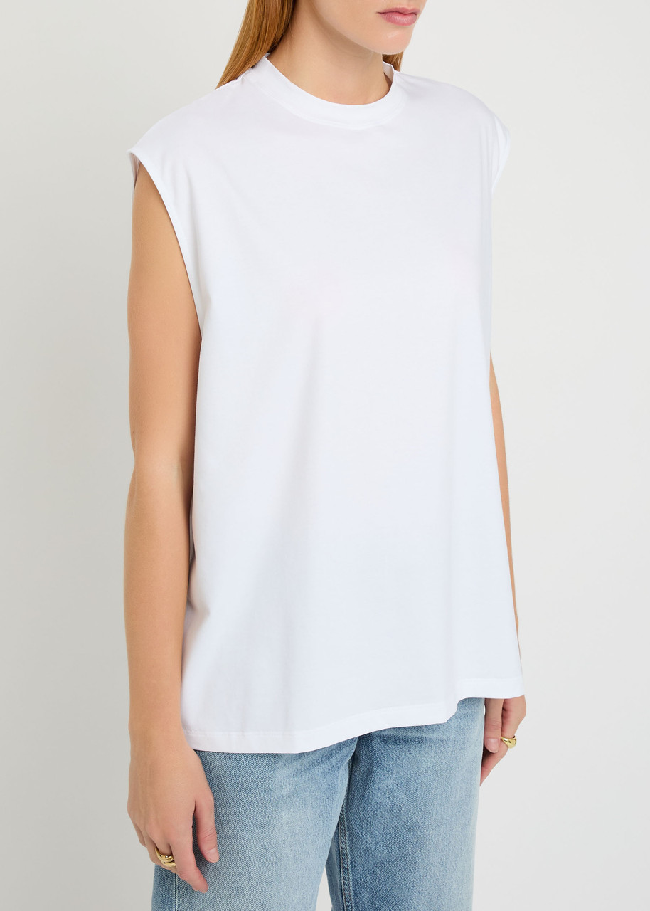 Armarium Matteo Stretch-cotton Tank In White