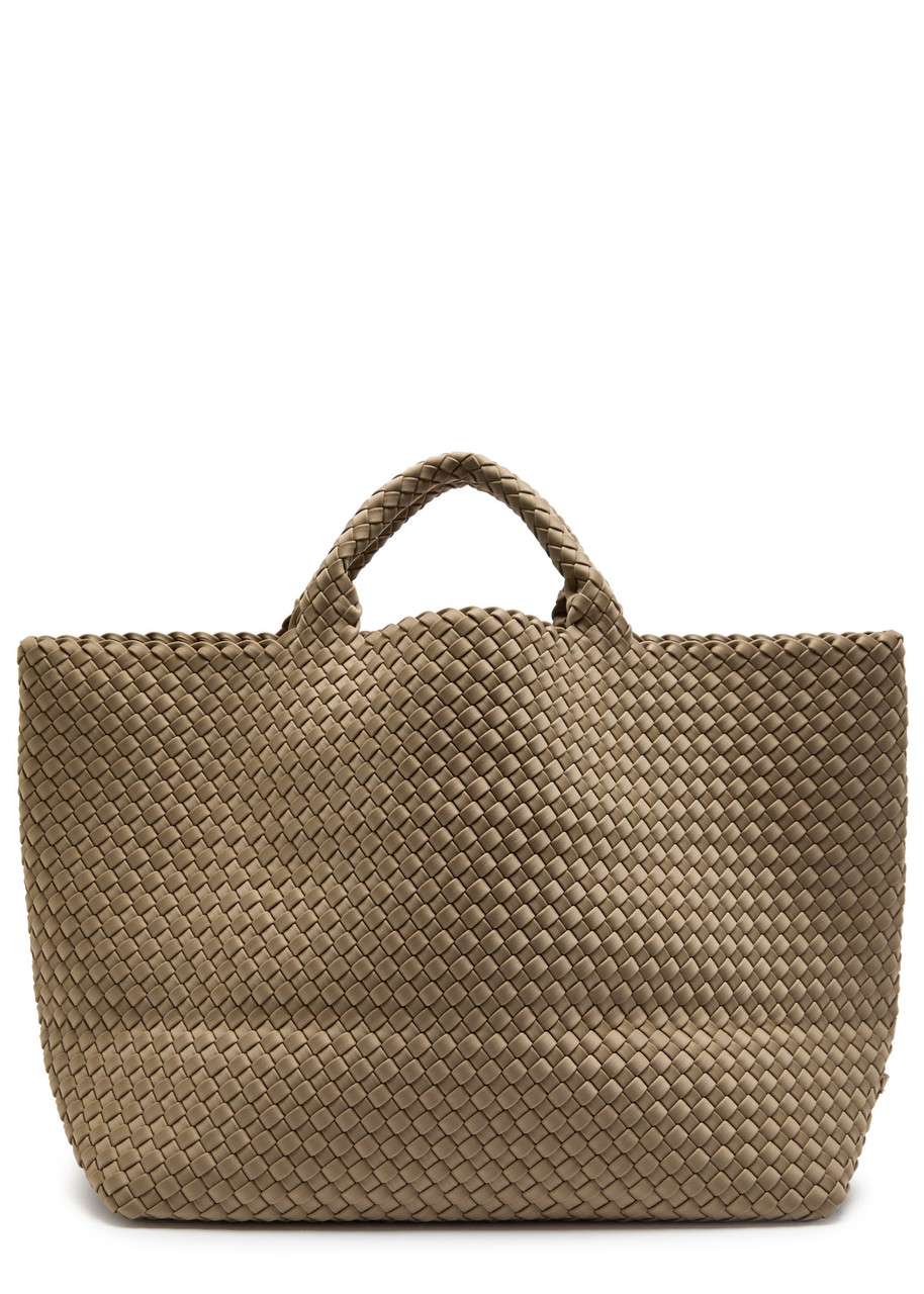 Naghedi St Barths Large Woven Tote In Sand