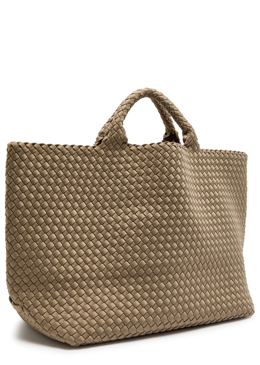 Naghedi St Barths Large Woven Tote In Sand