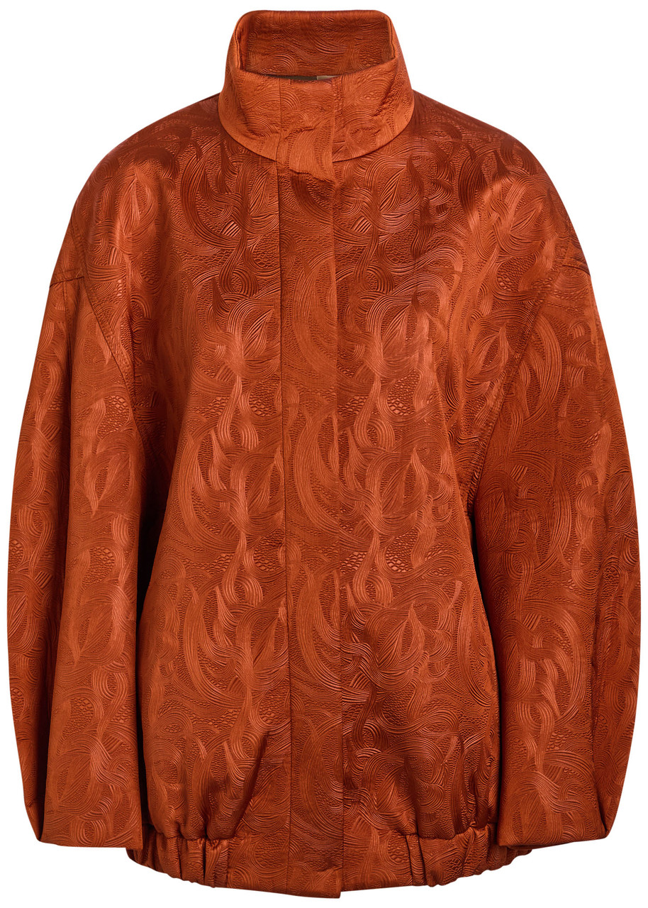 Dries Van Noten Voles Jacquard Neoprene Jacket