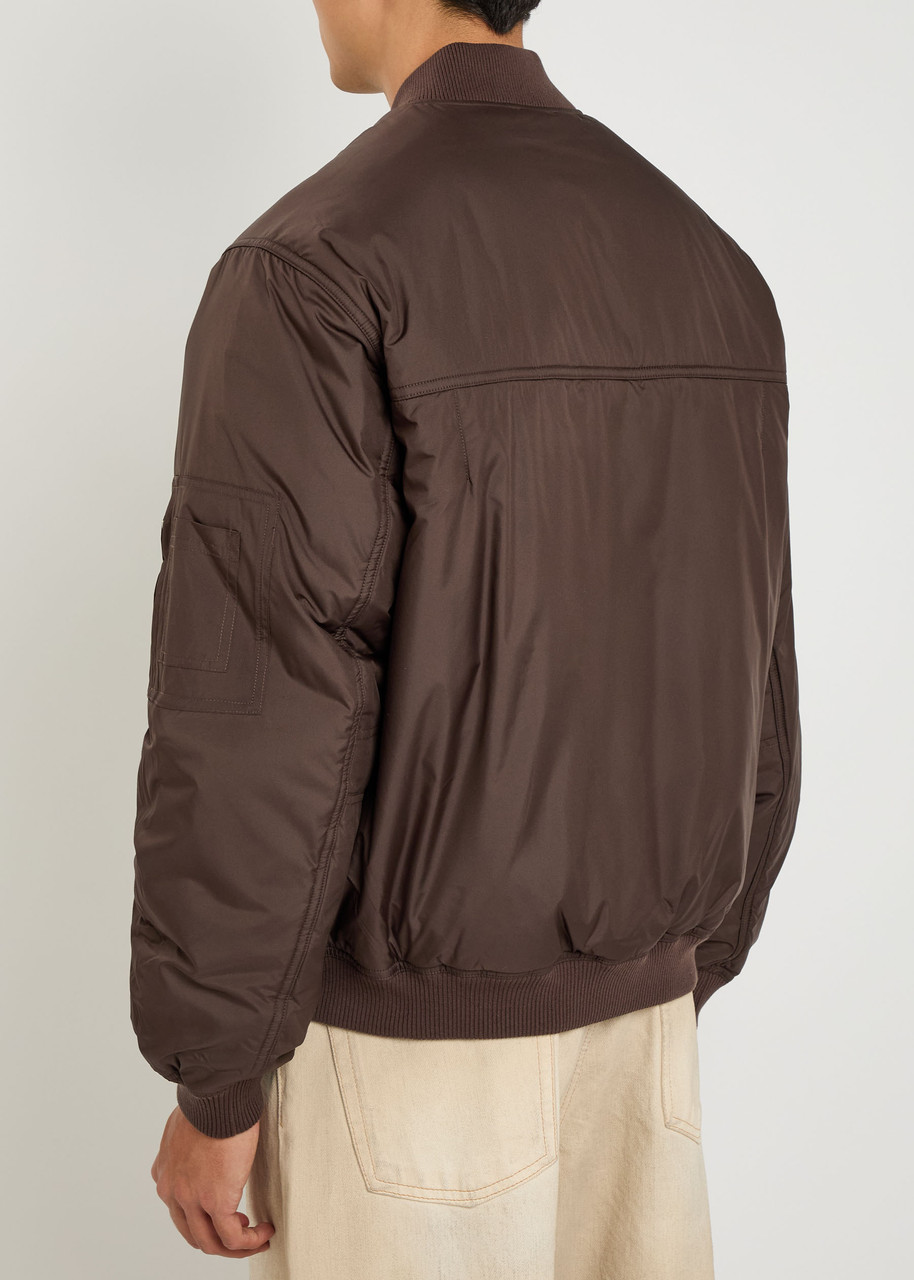  Represent Smart Quilted Shell Bomber Jacket - Black - L 