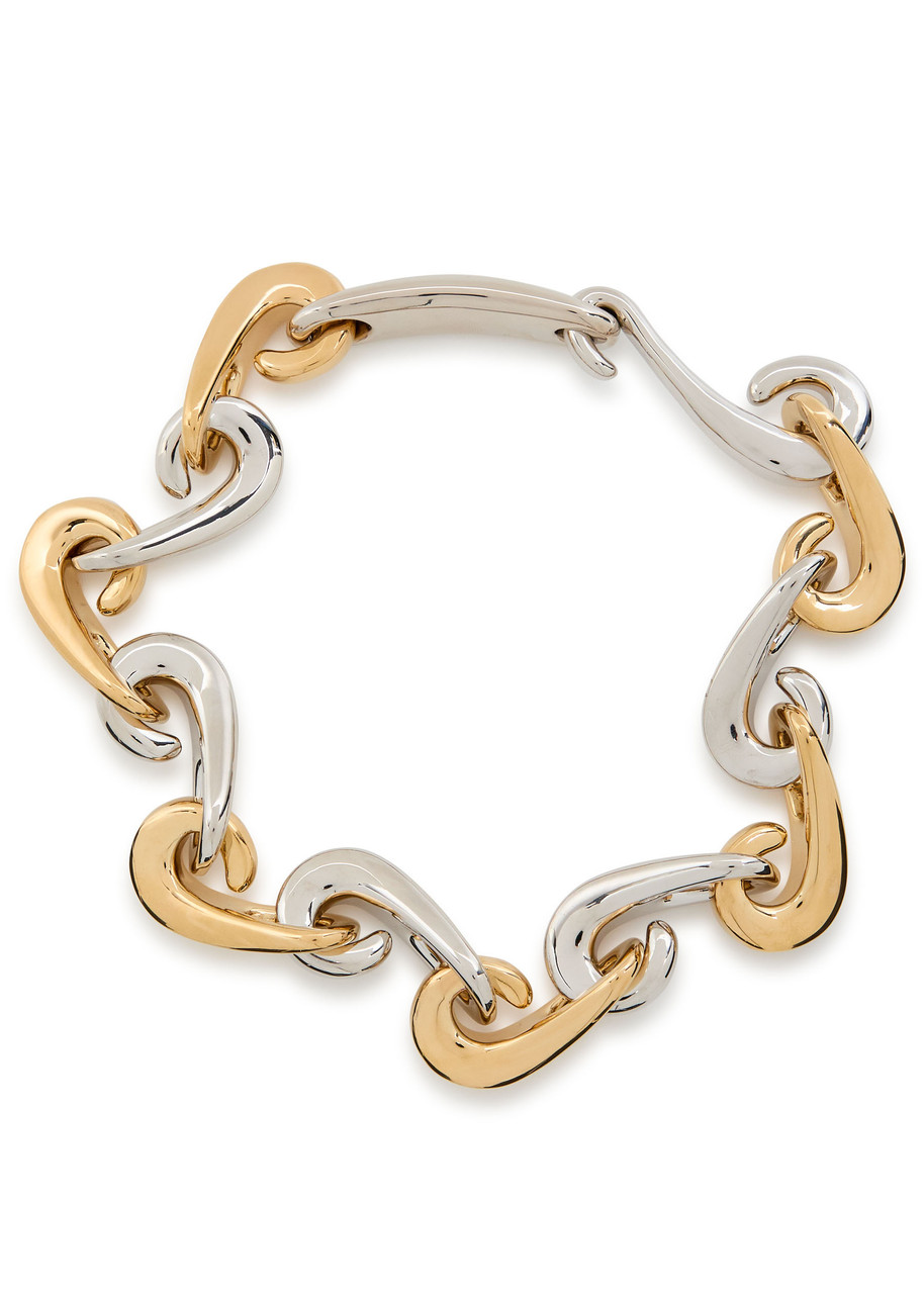 Rabanne Two-tone Necklace - Gold - One Size