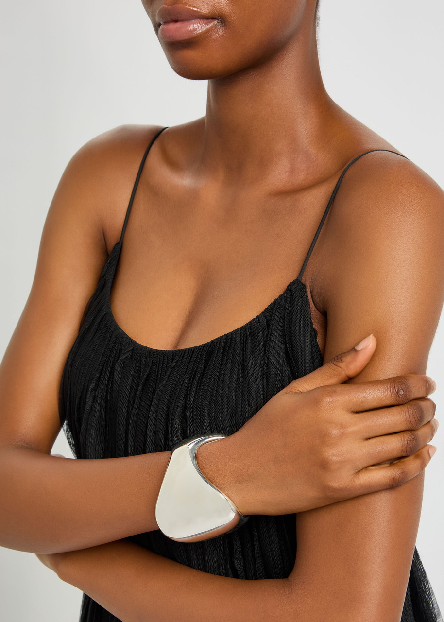 Agmes Giselle Sterling Silver Cuff In Metallic