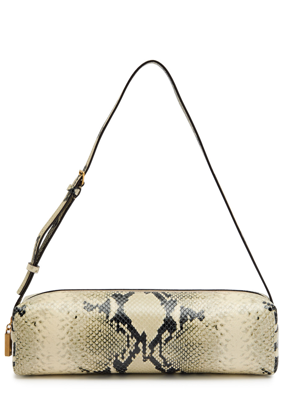 Khaite Womens Kye Leather Shoulder Bag Natural In Neutral