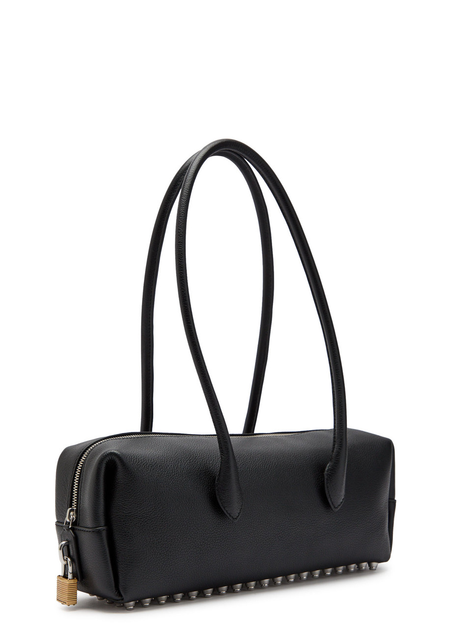Alexander Wang Roux Medium Leather Shoulder Bag In Black