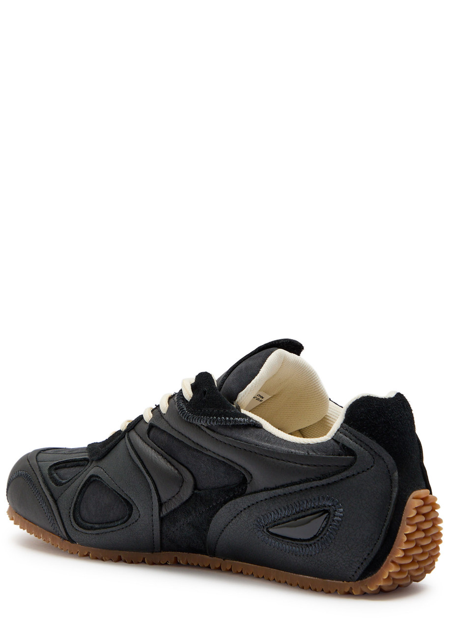 Axel Arigato Slow Runner Panelled Mesh Sneakers In Black