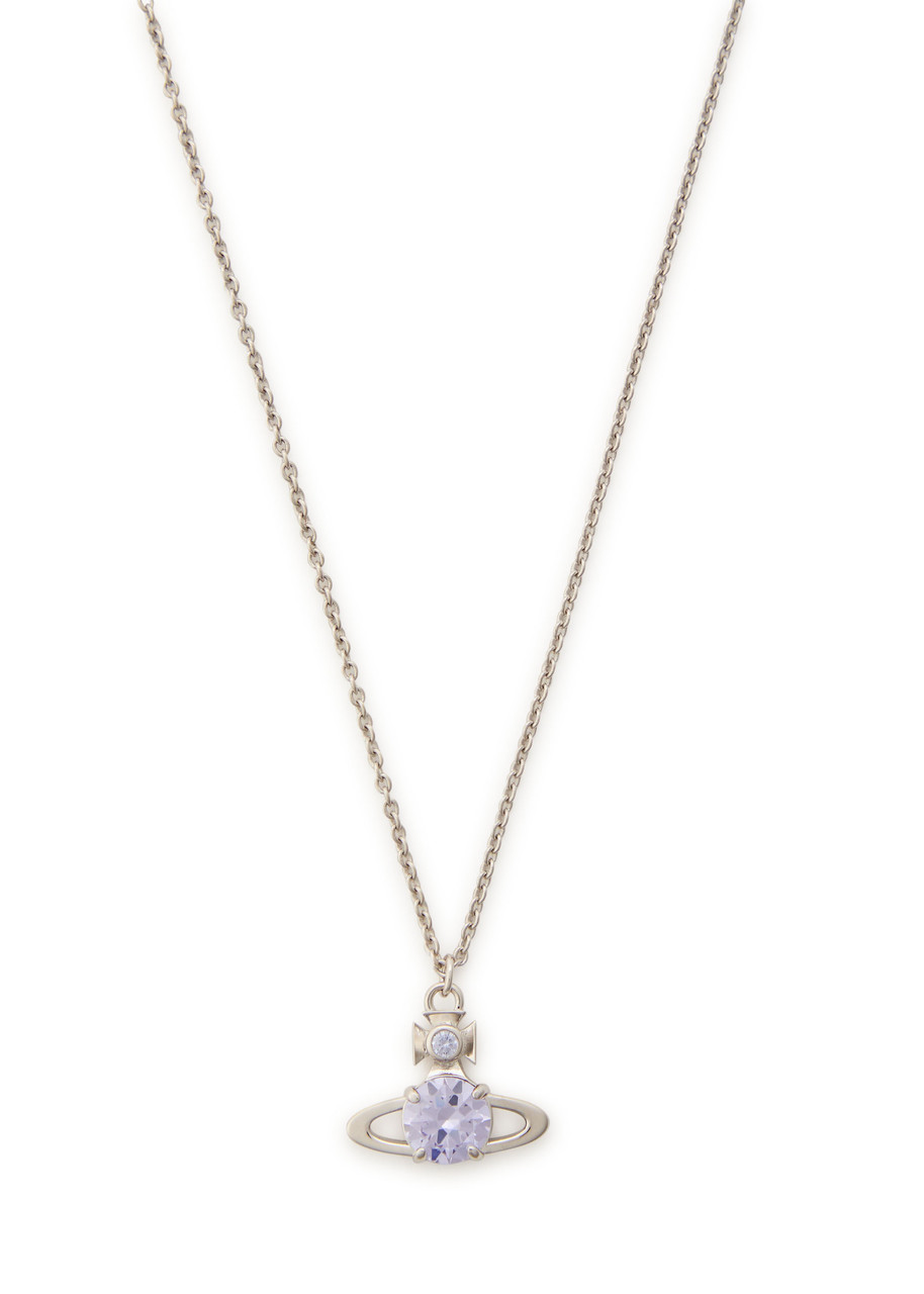 Vivienne Westwood Reina Orb Necklace In Metallic