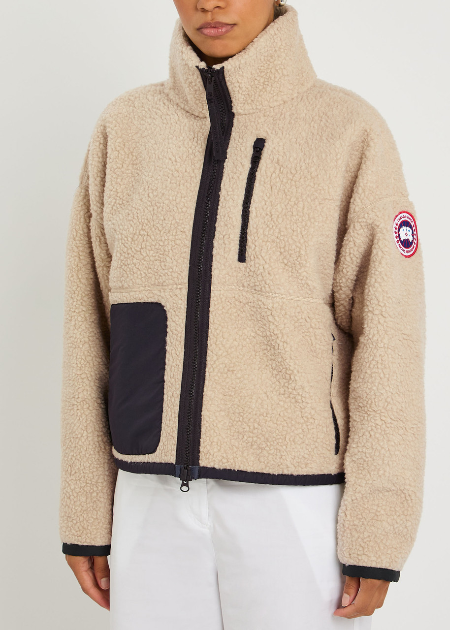Canada Goose Simcoe Fleece Jacket – Tan – XL (UK16 / XL)