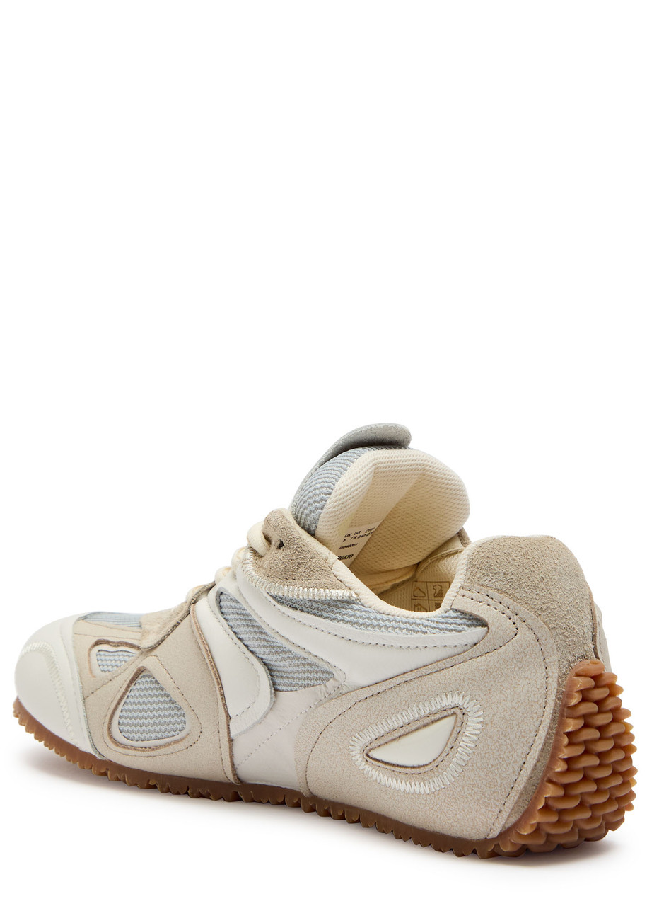 Axel Arigato Slow Runner Panelled Mesh Sneakers In Animal Print
