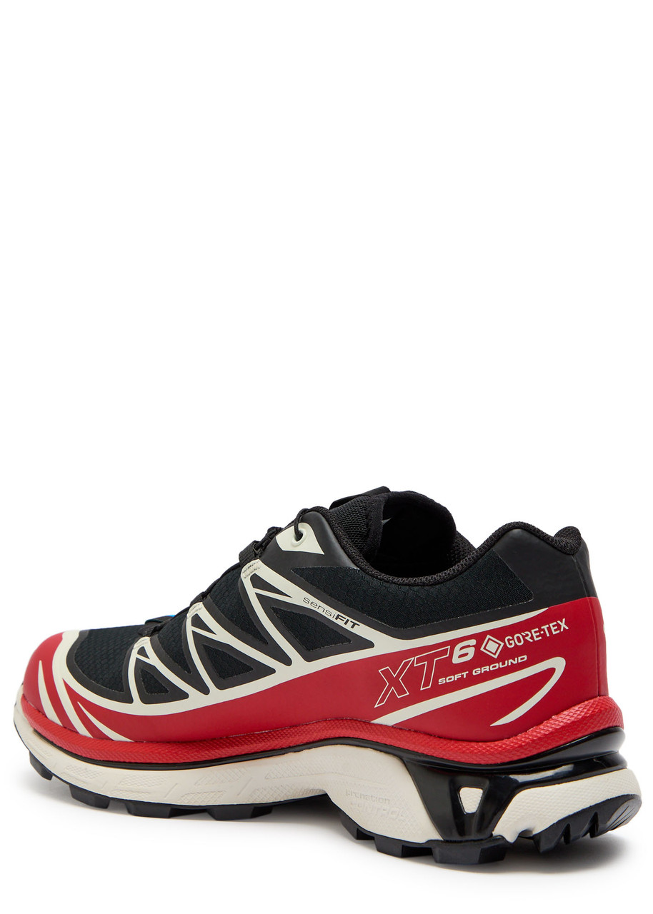 Salomon Casual Sneakers With Mesh Upper And Rubber Sole In Black