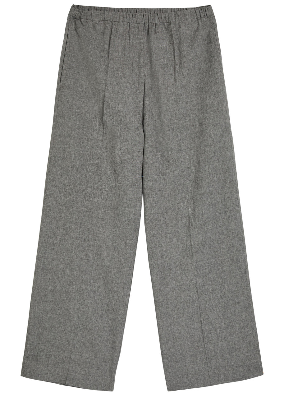 Totême Toteme Melange Woven Trousers In Multi