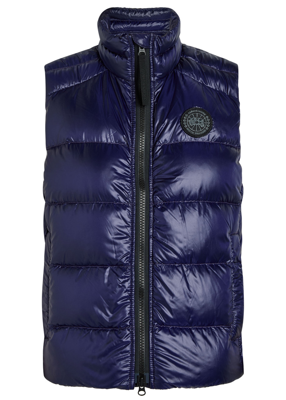 Canada Goose Cypress Quilted Shell Gilet In Blue