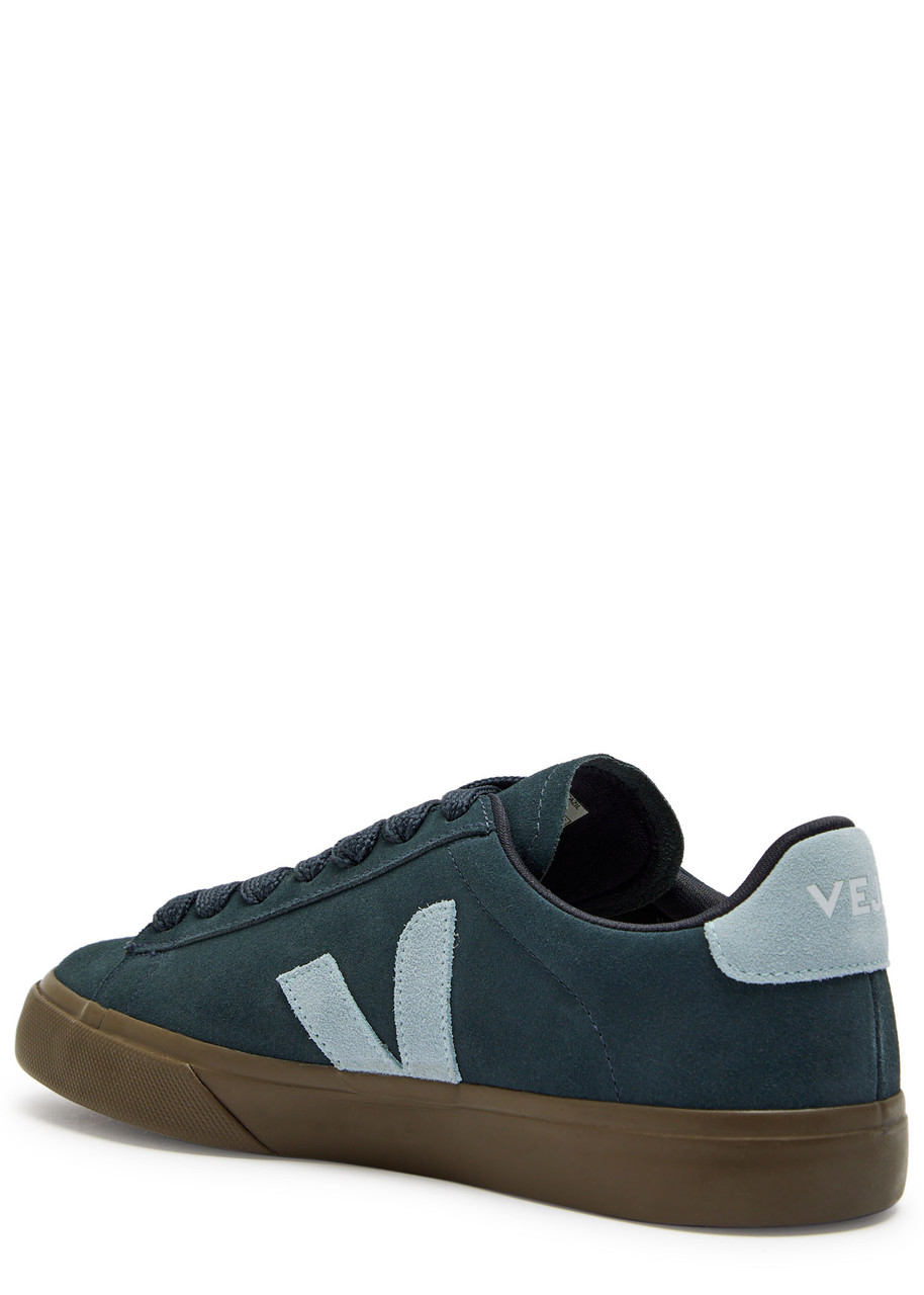 Veja Campo In Pelle Scamosciata Sneaker In Blue
