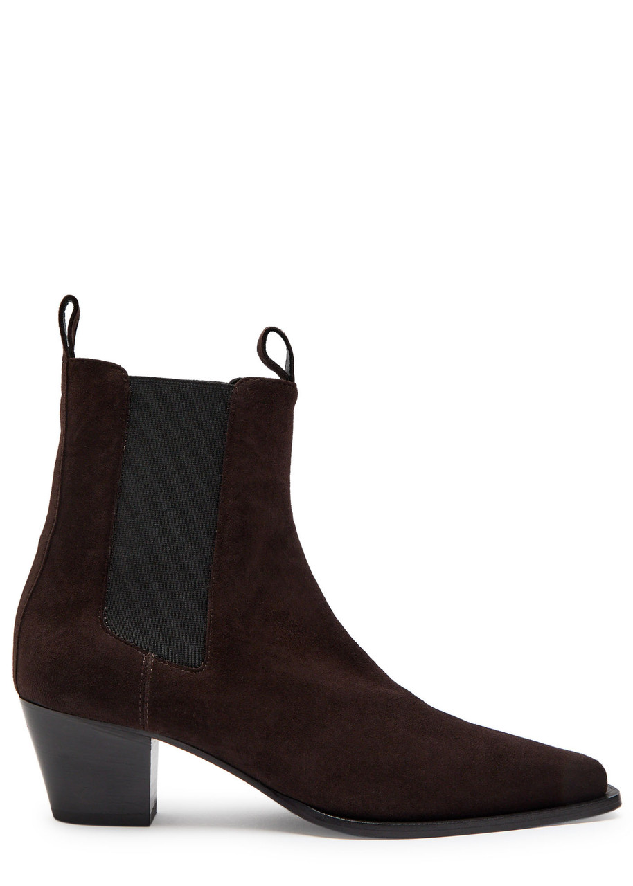 Toteme The City 45 Suede Chelsea Boots