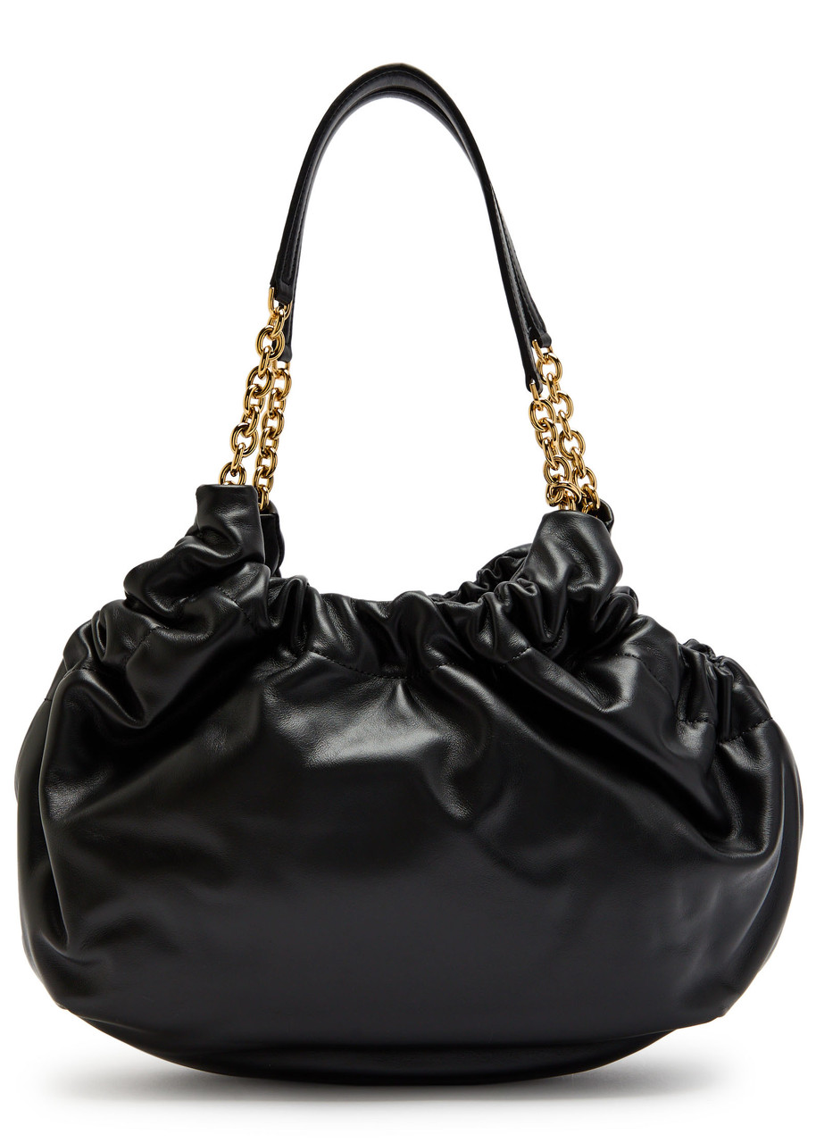 Demellier Midi Miami Shoulder Bag In Black