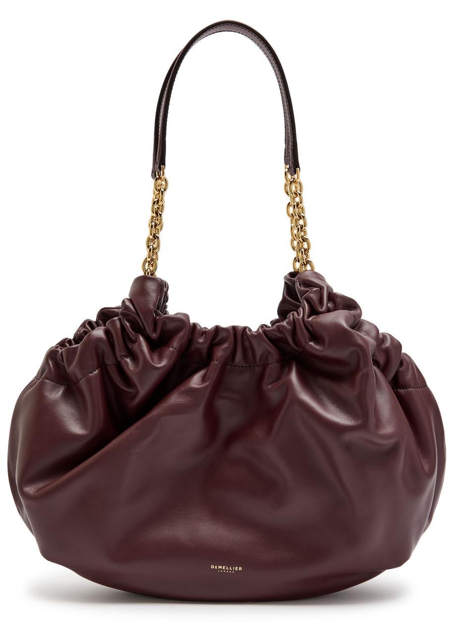 Demellier Schultertasche Miami Medium Aus Leder In Red