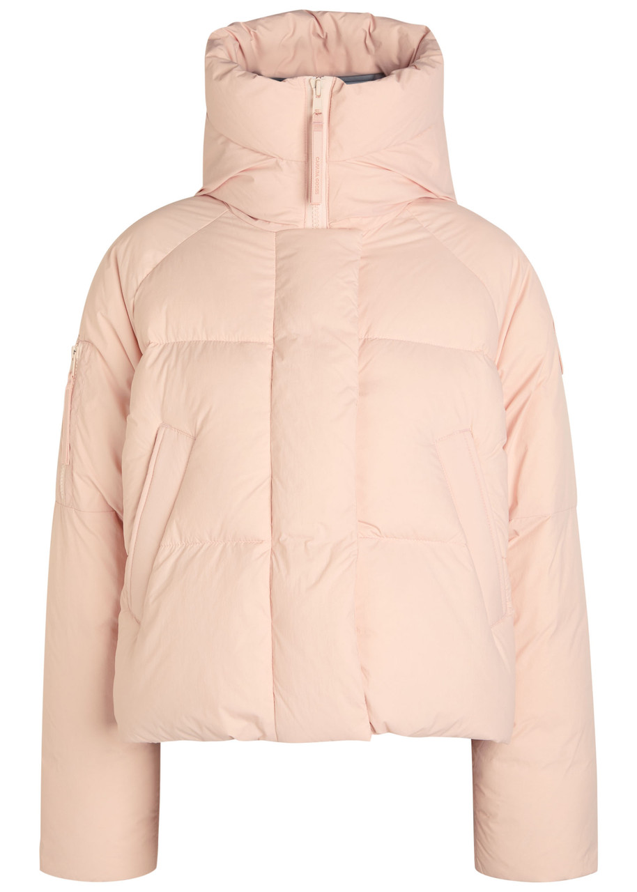 Canada Goose Chilliwack Quilted Hooded Nylon Jacket - Rose - L (UK14 / L)