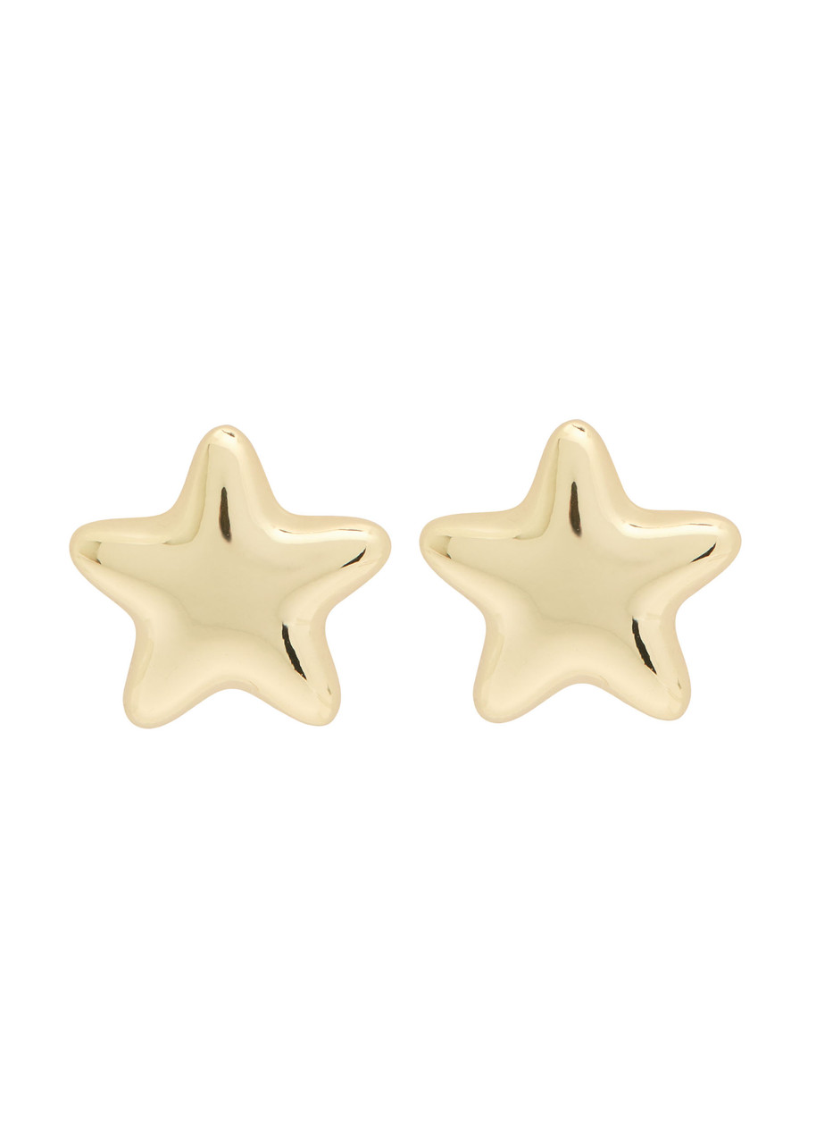 Coach Star Stud Earrings In Gold