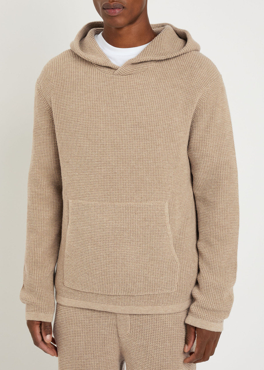 Paige Ojai Hooded Wool-blend Jumper In Neutral