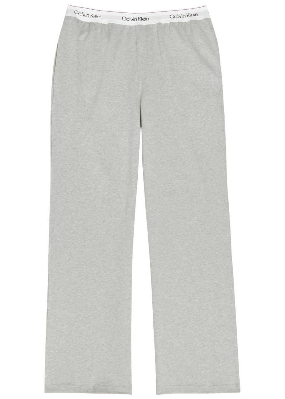 Calvin Klein Icon Logo Cotton Pyjama Trousers – Grey – M Calvin Klein Icon Logo Cotton Pyjama Trousers – Grey – M